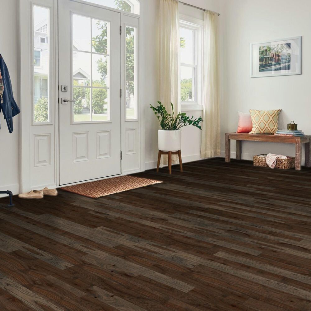 Robbins Natural Forest 3 1/4" Cozy Night Hickory Solid Hardwood, , large