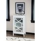 Linon Home Decor Fetti Small Cabinet in White, , large