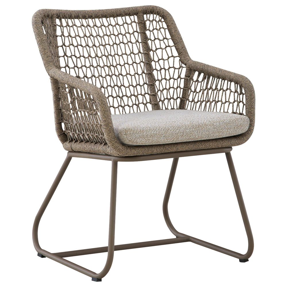 Ashley Majors Beach 3-Piece Patio Conversation Set in Beige, , large