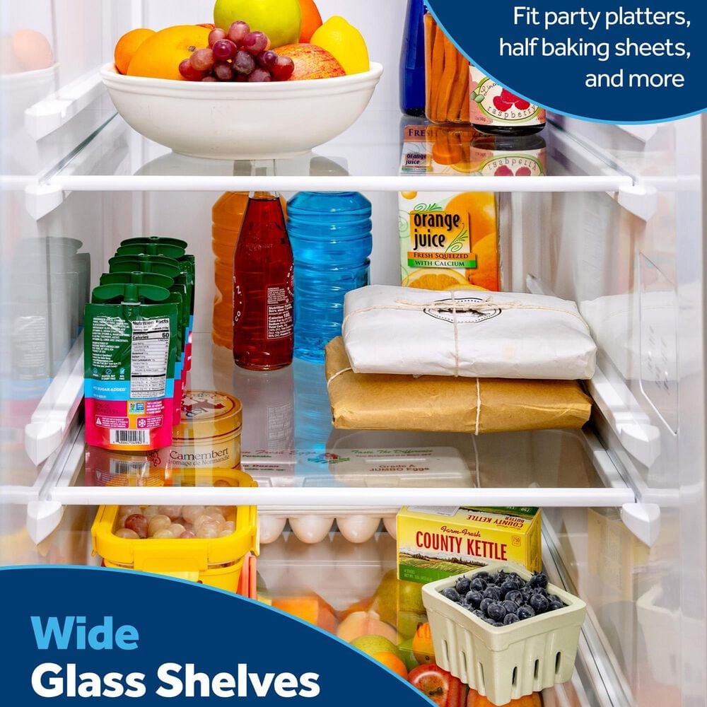 GE Appliances 24 Cu. Ft. Counter-Depth Side-By-Side Refrigerator with Extra Tall Dispenser and Energy Star in Fingerprint Resistant Stainless Steel, , large