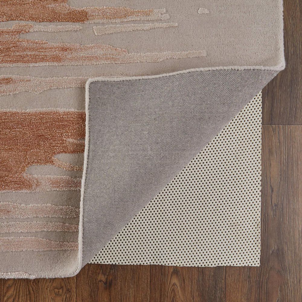 Feizy Anya 5&#39; x 8&#39; Rust and Brown Area Rug, , large