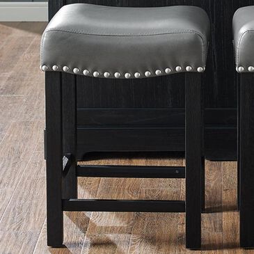 Crystal City Aspen 24" Counter Stool in Ebony, , large