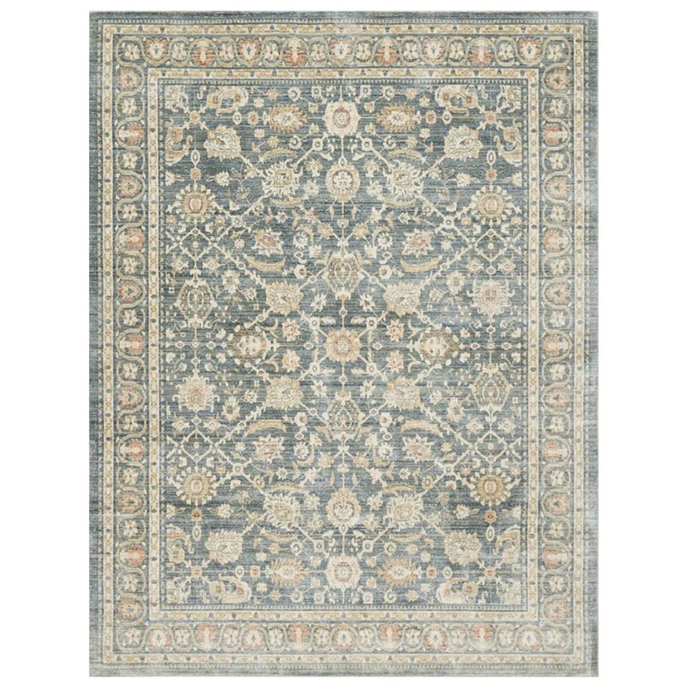 ED Ellen DeGeneres Crafted by Loloi Trousdale TX-07 5" x 7"6" Blue Area Rug, , large