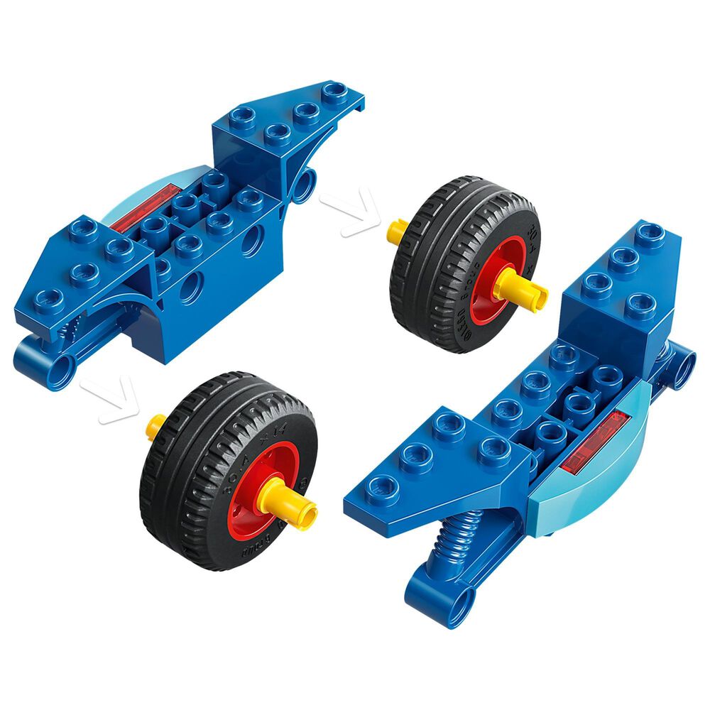 LEGO Marvel Spidey on His Motorcycle vs. Rhino Building Set, , large