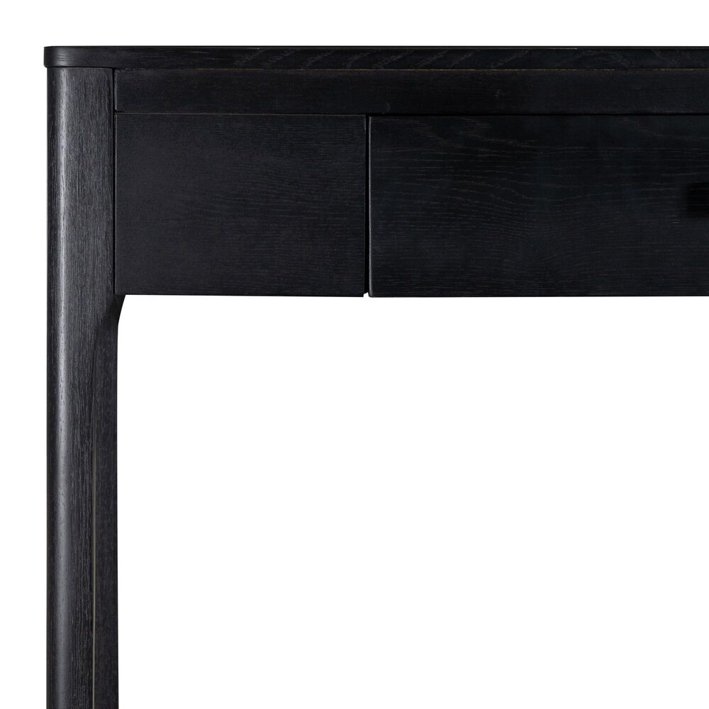 Linon Home Decor Wilcox Console Table in Black, , large