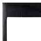 Linon Home Decor Wilcox Console Table in Black, , large
