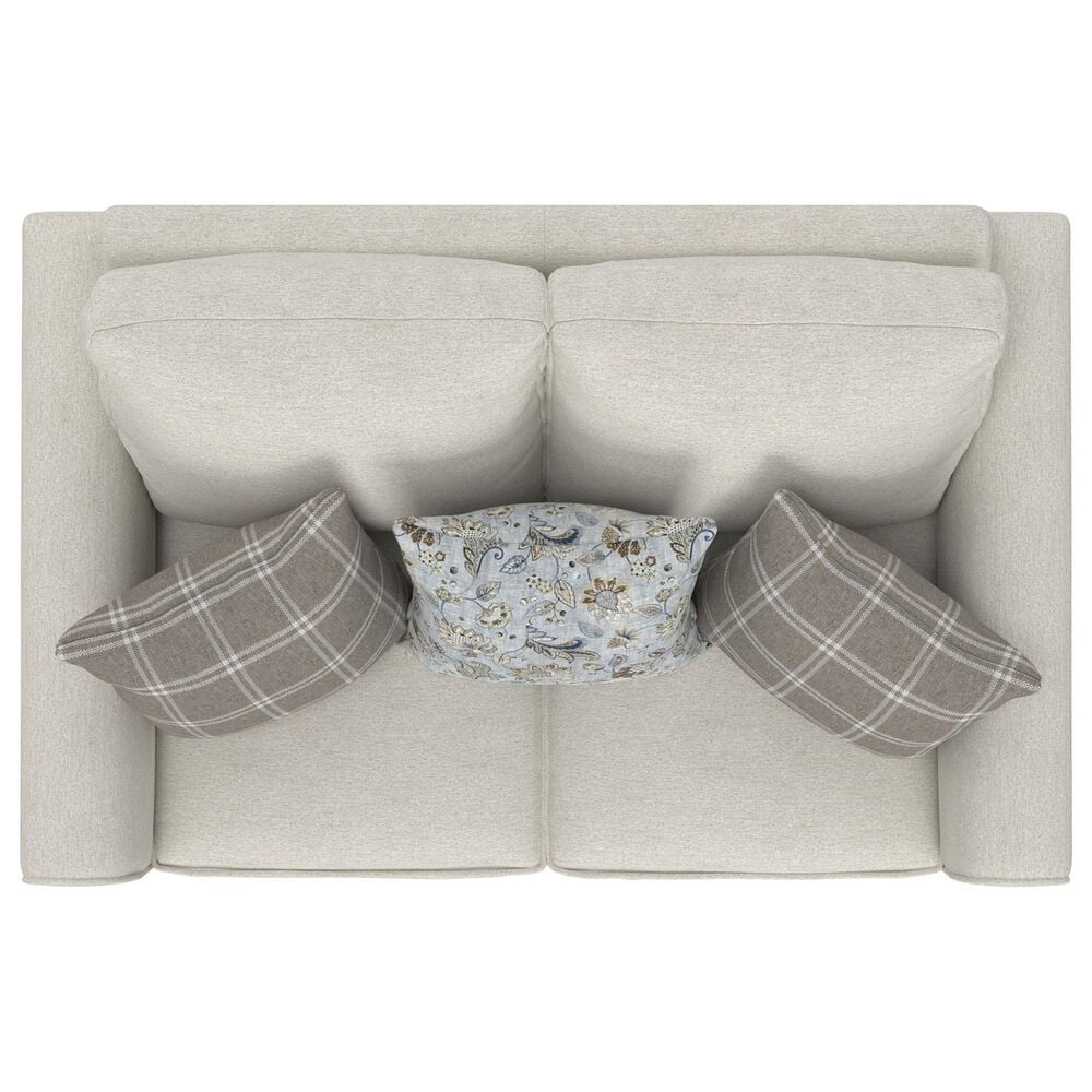 Jackson Furniture Magnolia Stationary Loveseat in Shell, , large