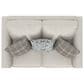 Jackson Furniture Magnolia Stationary Loveseat in Shell, , large
