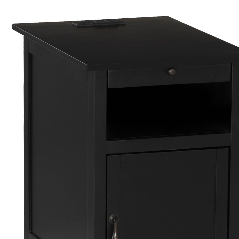 Linden Boulevard Butra Accent Table in Black, , large