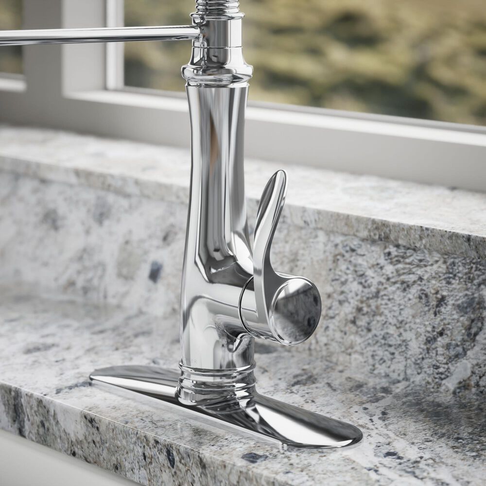 Kohler Ballera Semi-Professional Kitchen Sink Faucet in Polished Chrome, , large
