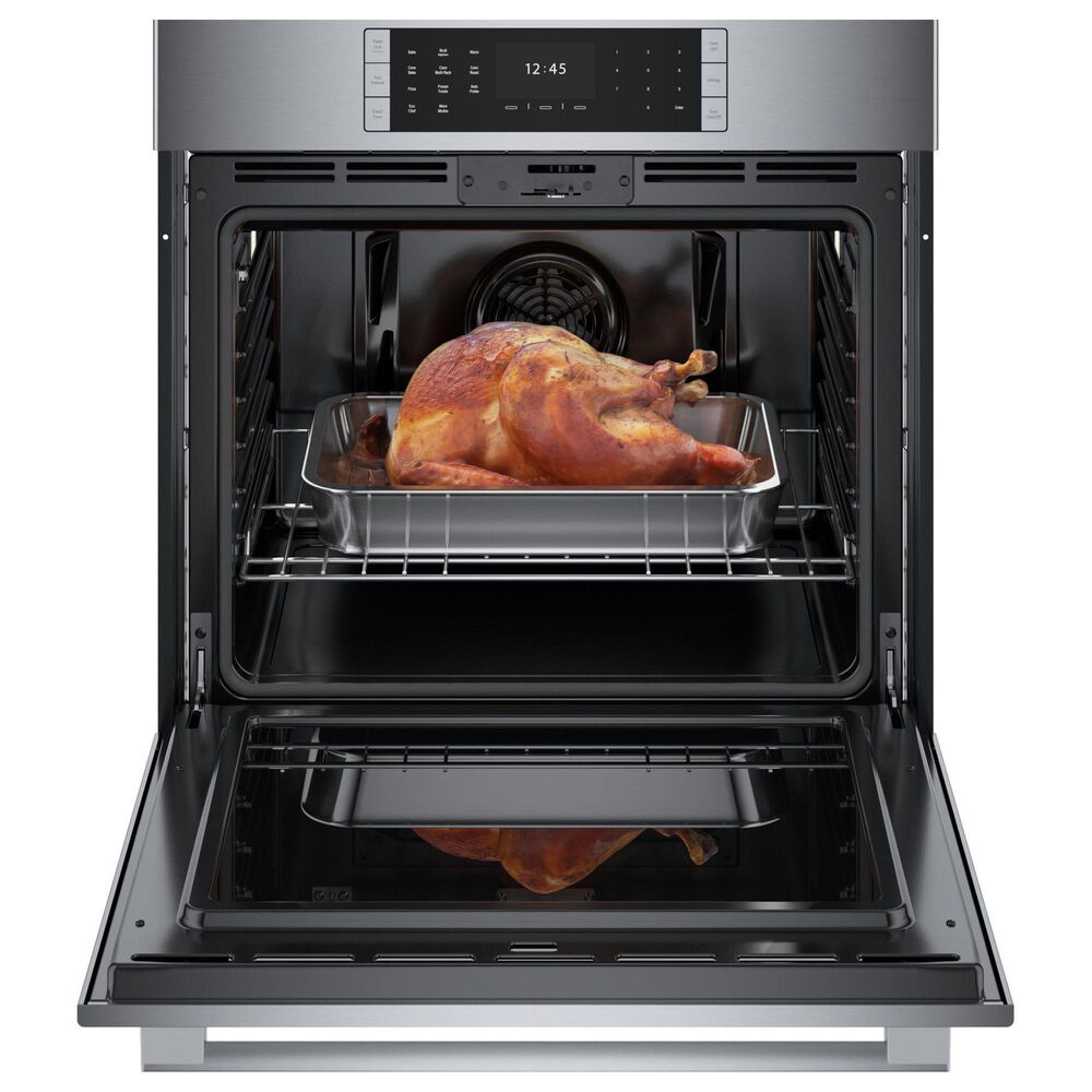 Bosch Benchmark 30&quot; Built-In Single Electric Convection Wall Oven with TFT Touch Control in Stainless Steel, , large