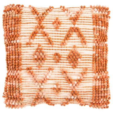 Safavieh Baird 20" Pillow in Rust, , large