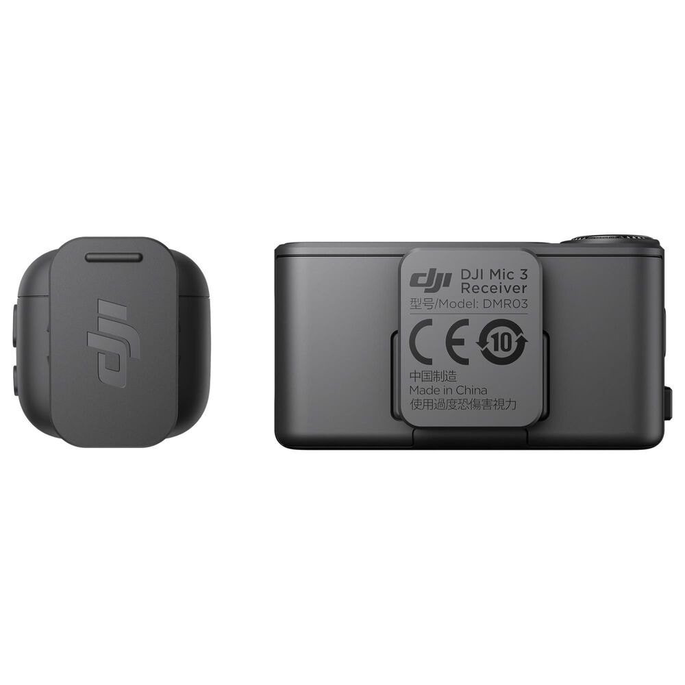 DJI MIC 3 Advanced Mini Wireless Microphone &#40;1 TX + 1 RX&#41; in Black, , large