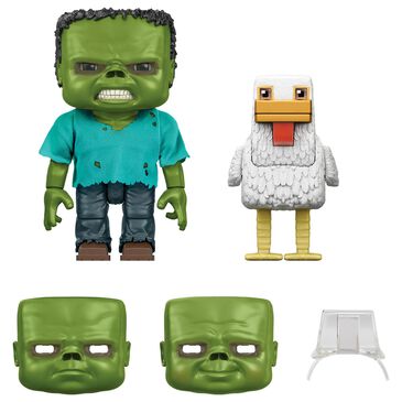 Minecraft Chicken Jockey and Baby Zombie, , large