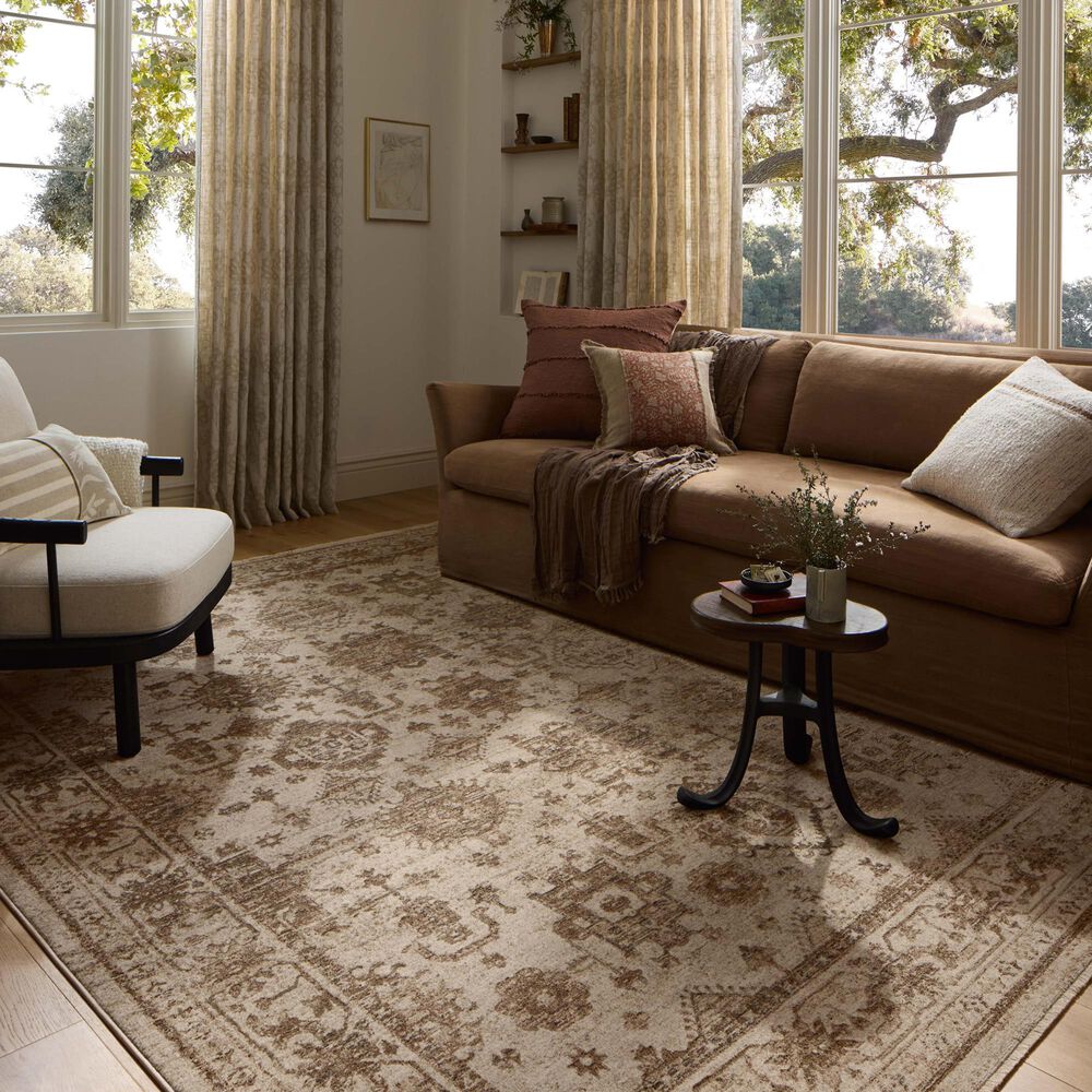 Loloi Haywood Ivory and Taupe 3&#39;6&quot; x 5&#39;7&quot; Area Rug, , large