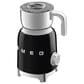 Smeg 20 Oz Retro Style Milk Frother in Black and Polished Chrome, , large