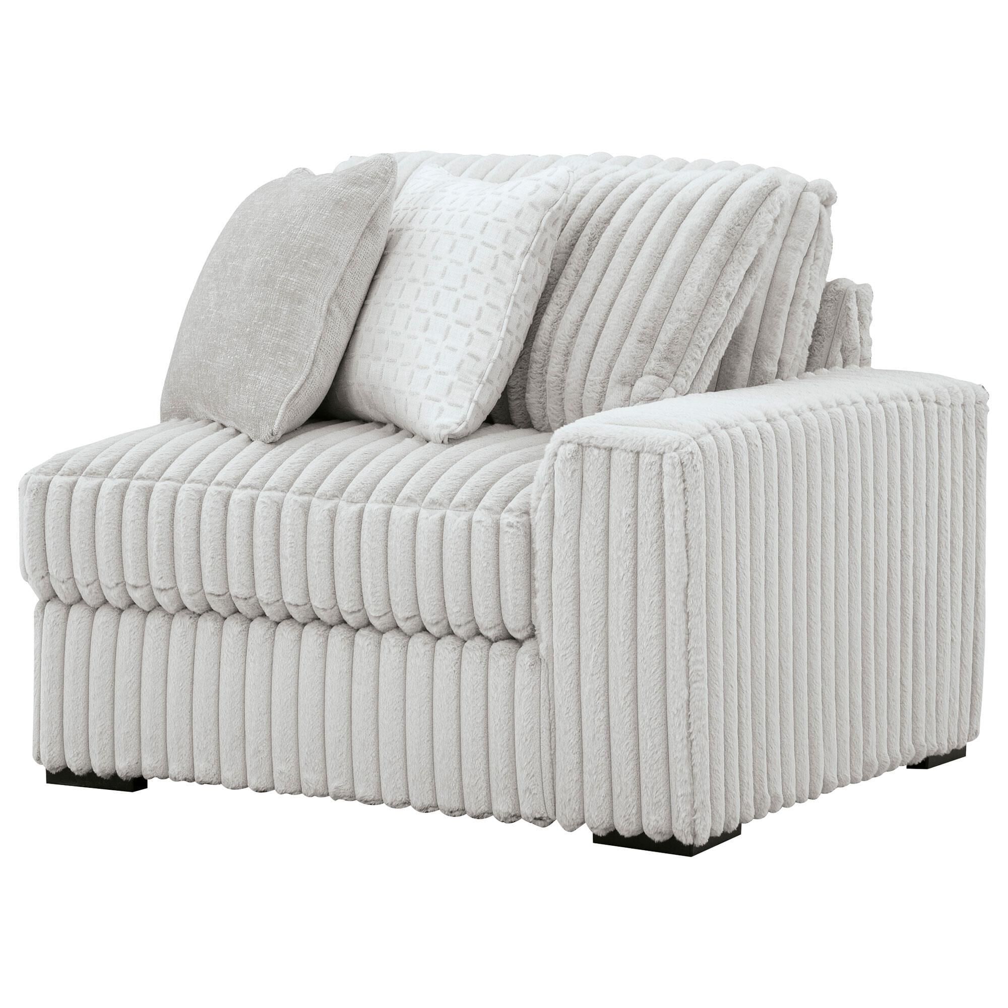 アメステ 3 Ashley Stupendous 3-Piece Symmetrical Sofa in Alloy