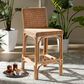 Baxton Studio Athena Counter Stool in Natural, , large