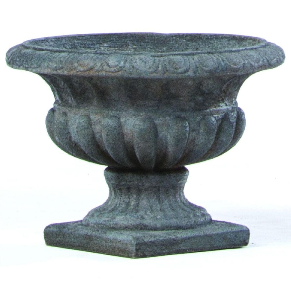 Alfresco Home Locanda Low Patio Urn in Stormcloud, , large