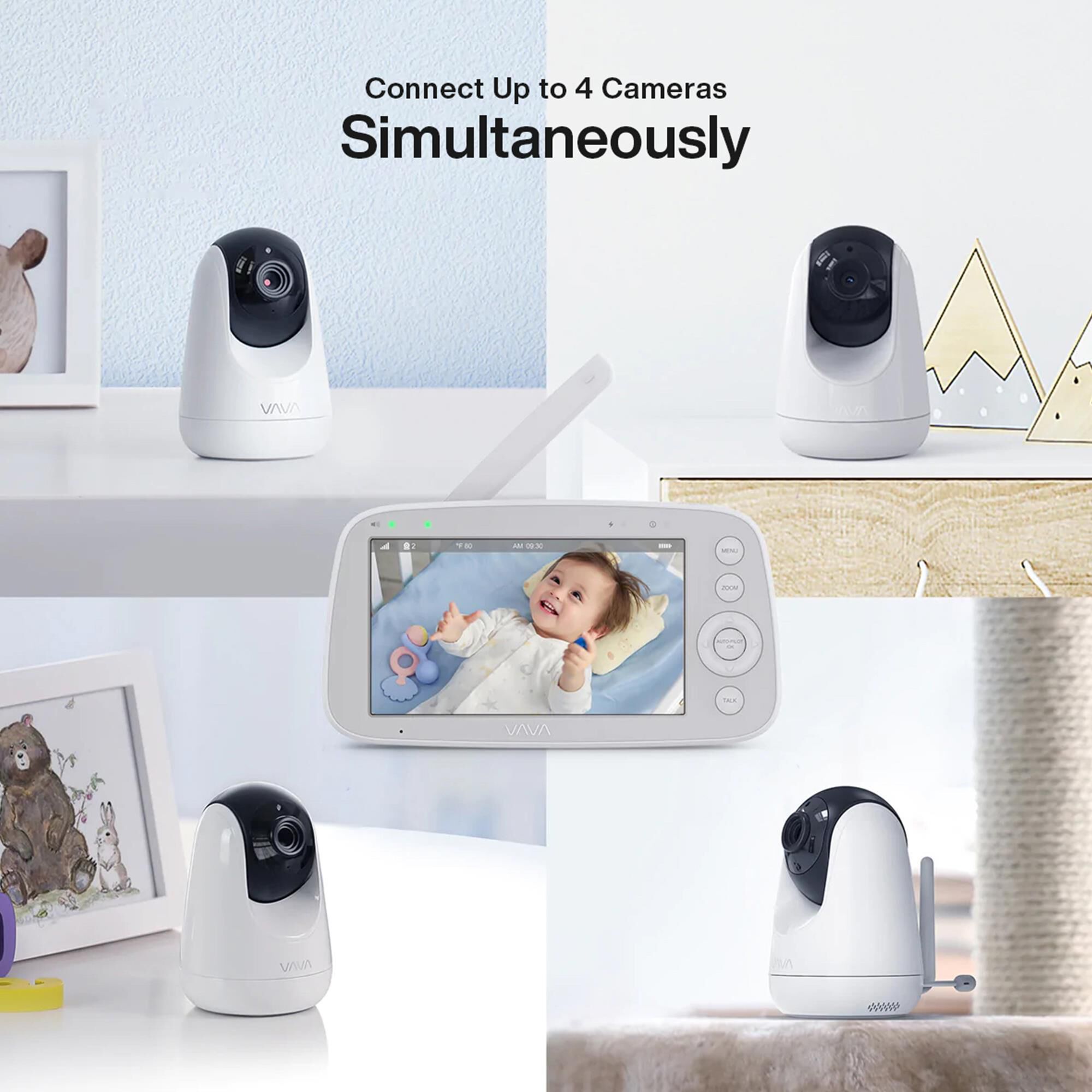 Vava 720P 5 Baby Monitor NFM