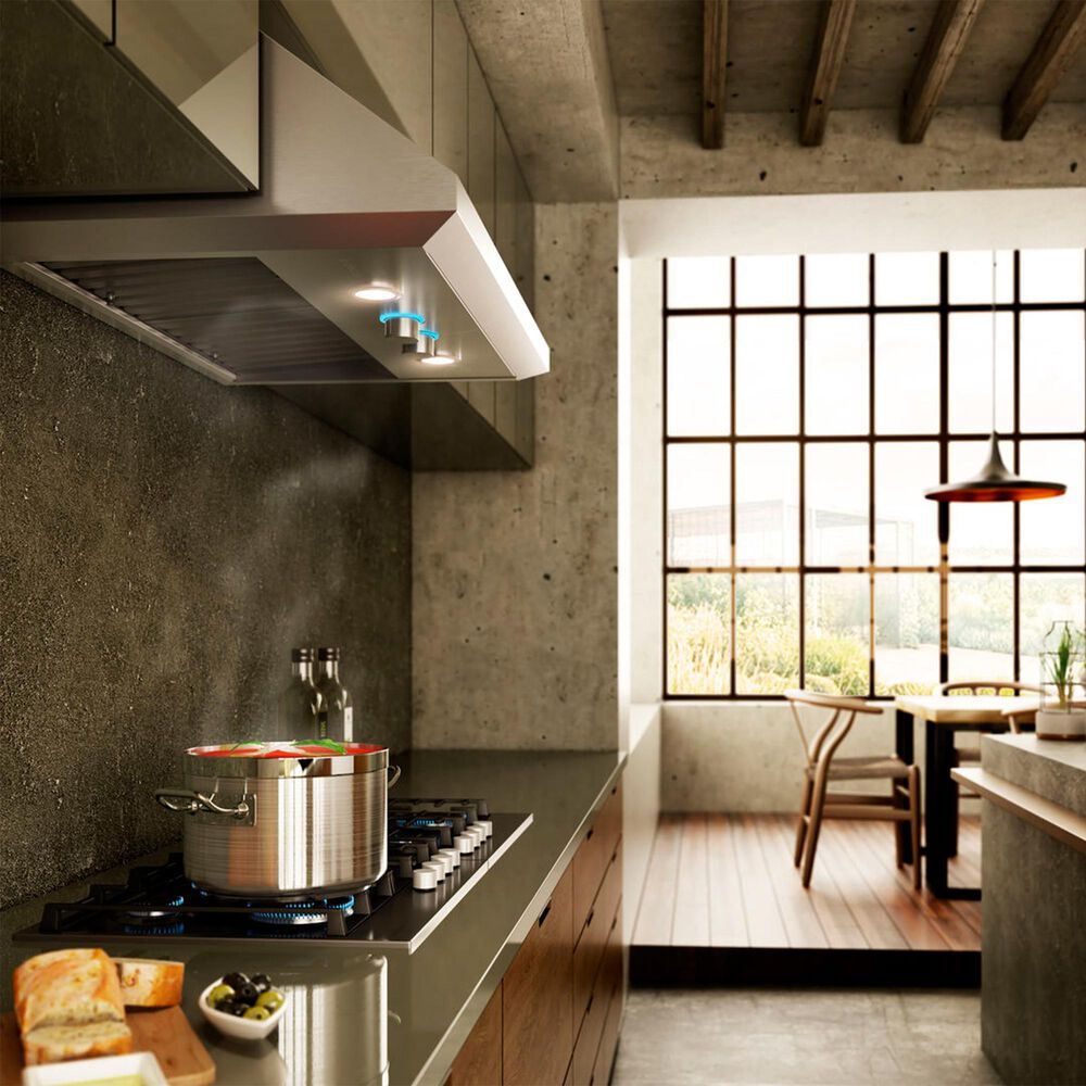 Elica Cervinia 36"" Undercabinet Ducted Hood in Stainless Steel, , large