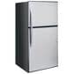 GE Appliances 21.1 Cu. Ft. Energy Star Top-Freezer Refrigerator in Stainless Steel, , large
