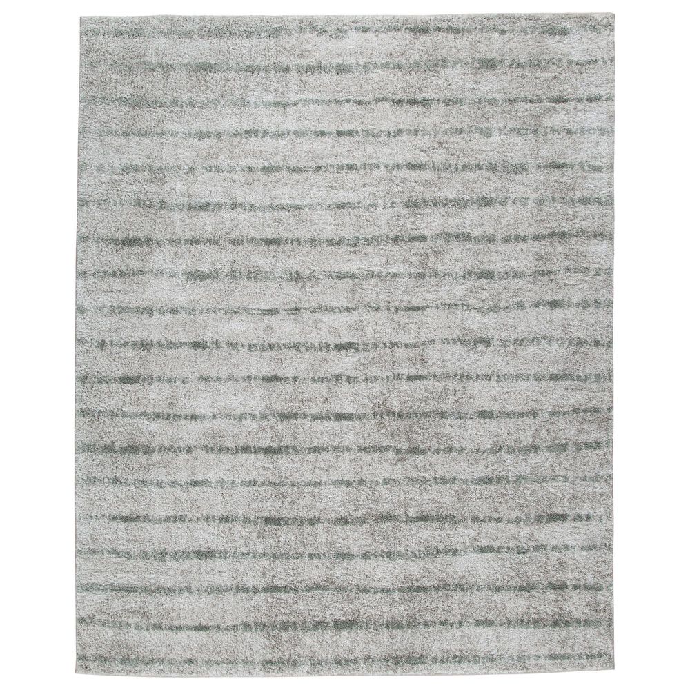 Ashley Laddway 8" x 10" Cream and Green Area Rug, , large