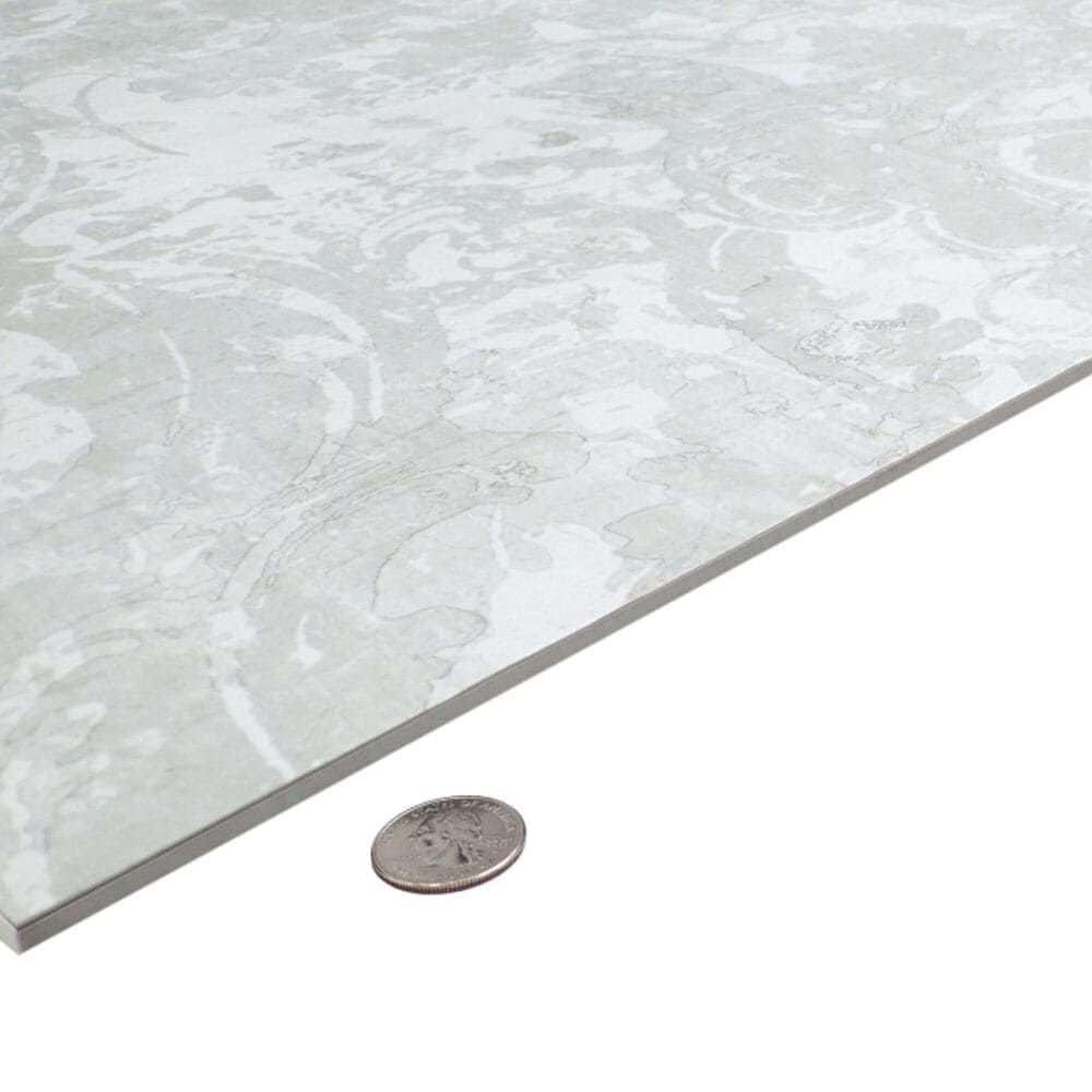 Emser Unified Gray 12" x 24" Glazed Porcelain Tile, , large