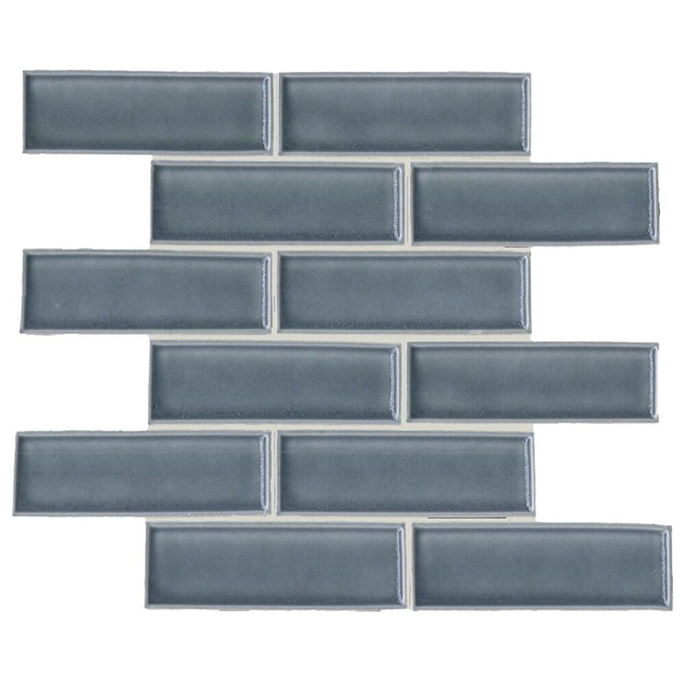 Soci Chateau Biscay Vault Brick 12"x 12" Ceramic Mosaic Sheet, , large
