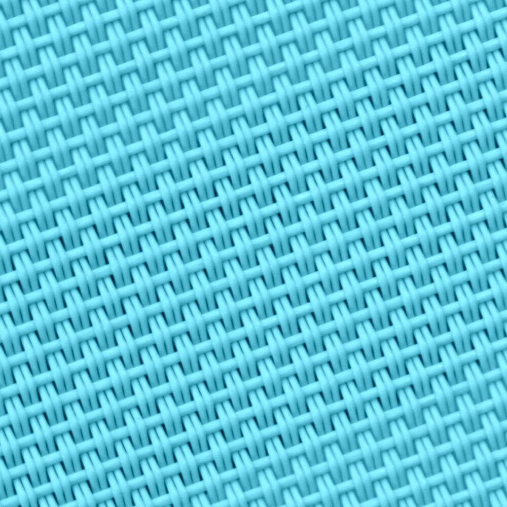 HOMLUX 3-Piece Standard Patio Chaise Lounge Set in Turquoise Blue, , large