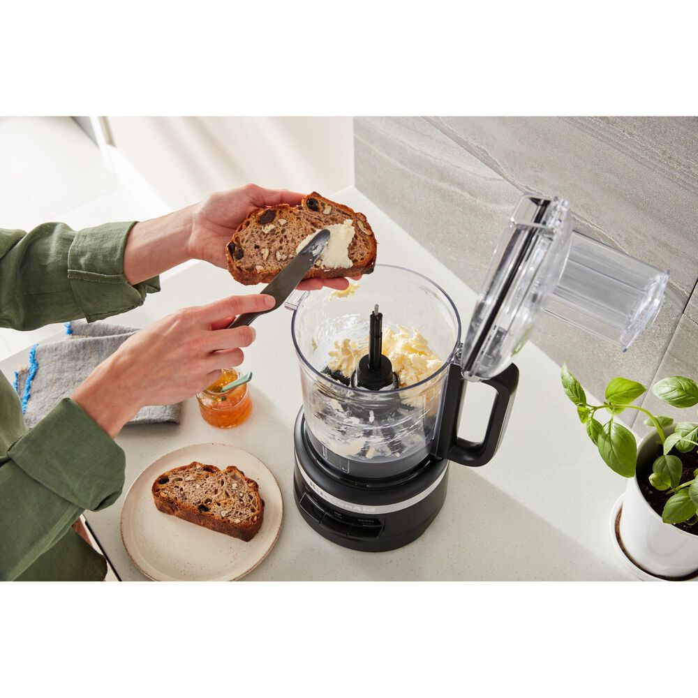 KitchenAid 9 Cup Food Processor in Black Matte, , large