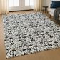 Dalyn Rug Company Soft Essentials Floral Ivory 10" x 14" Indoor/Outdoor Area Rug, , large