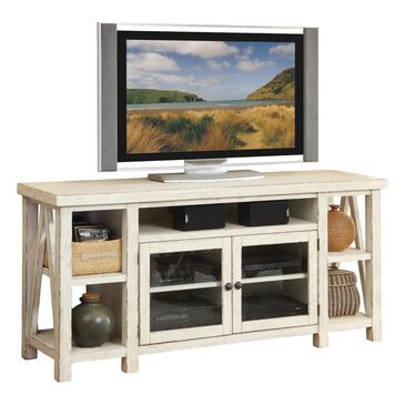 Shannon Hills Aberdeen 68" TV Console in Weathered Worn White , , large