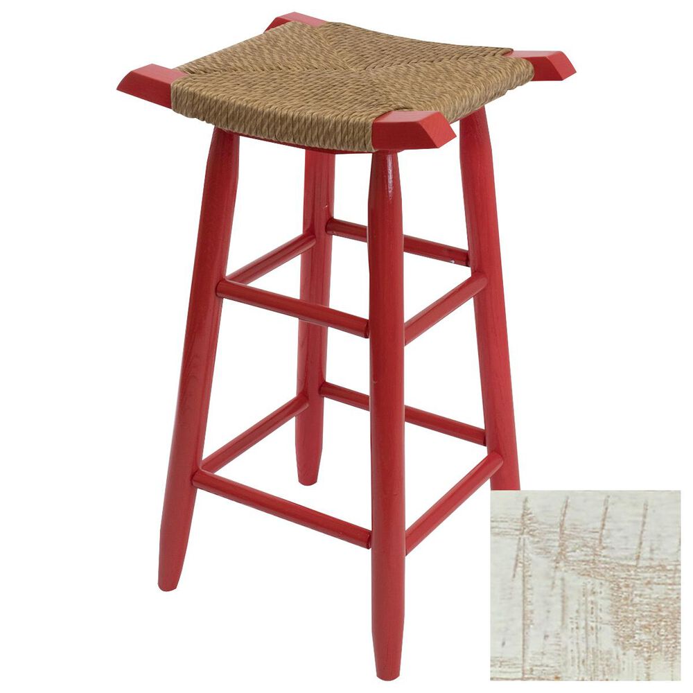Lakeside Penrose Barstool in Woodleaf White, , large