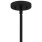 Quoizel Lucy 5-Light Chandelier in Matte Black, , large