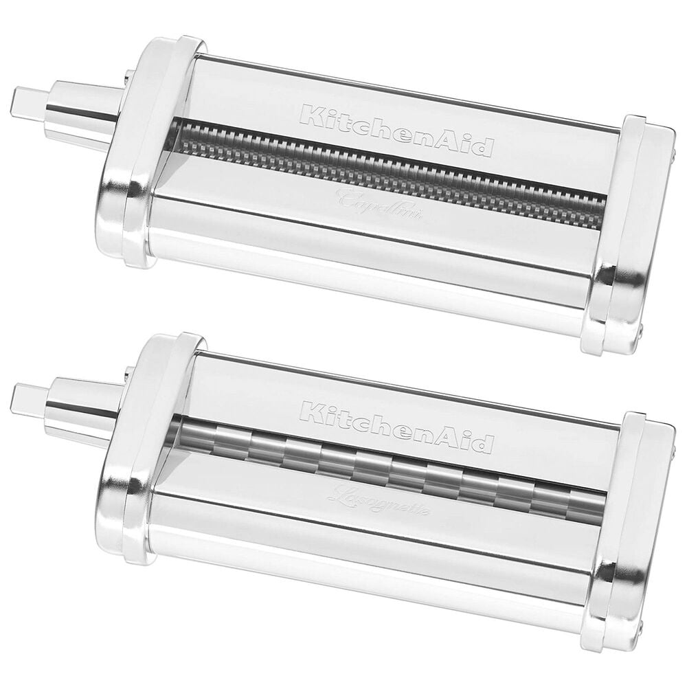 KitchenAid 2-Piece Pasta Cutter Set in Stainless Steel, , large