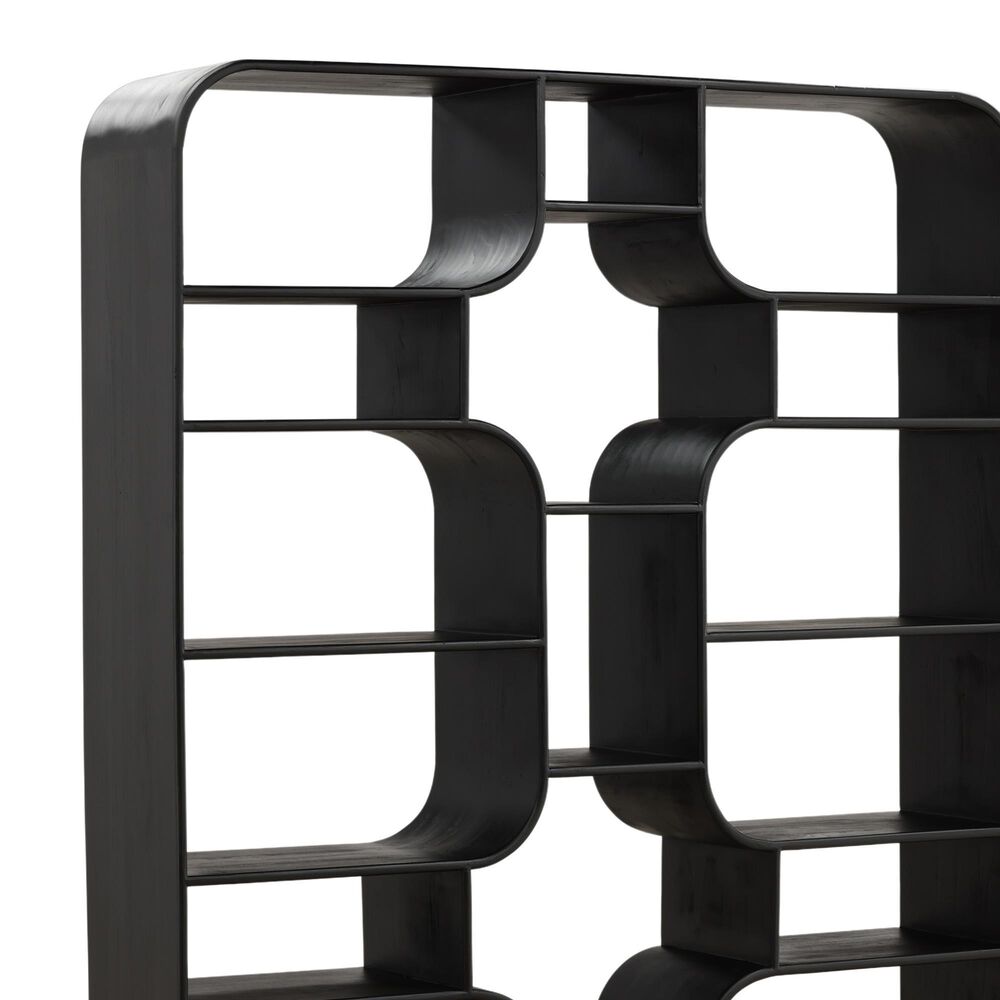 Blue Sun Designs Gaetan Bookcase in Black, , large