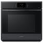 Samsung 2-Piece Kitchen Package with Matte Black 30" Single Wall Oven and Stainless Steel 36" Gas Cooktop, , large