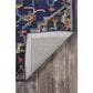 Momeni Ibiza IBI-02 2"3" x 7"10" Navy Runner, , large