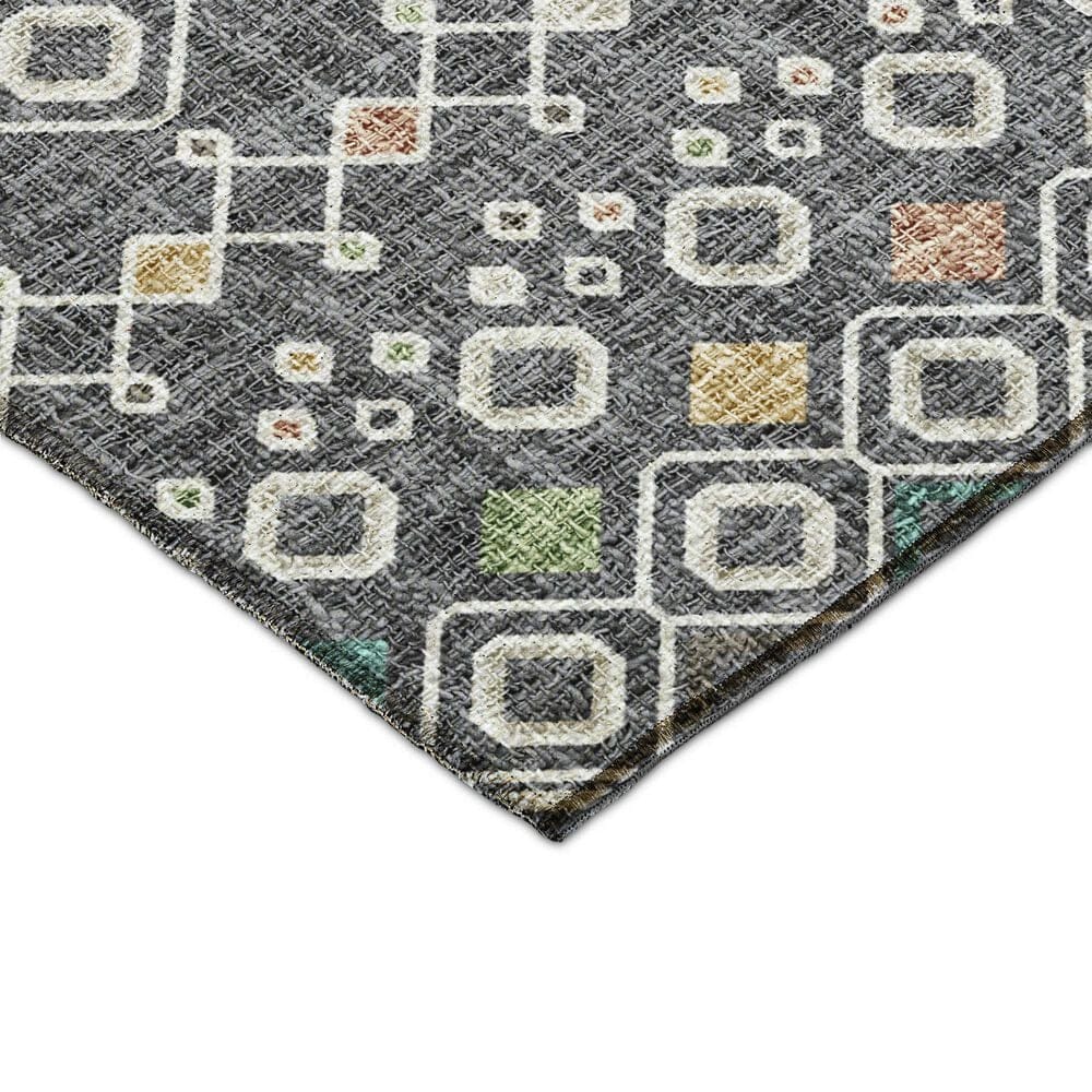 Dalyn Rug Company Portico PO4 Gray 5&#39; x 7&#39;6&quot; Area Rug, , large