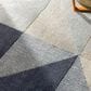 Surya Glasgow 8" x 10" Gray, Navy and Pale Blue Area Rug, , large