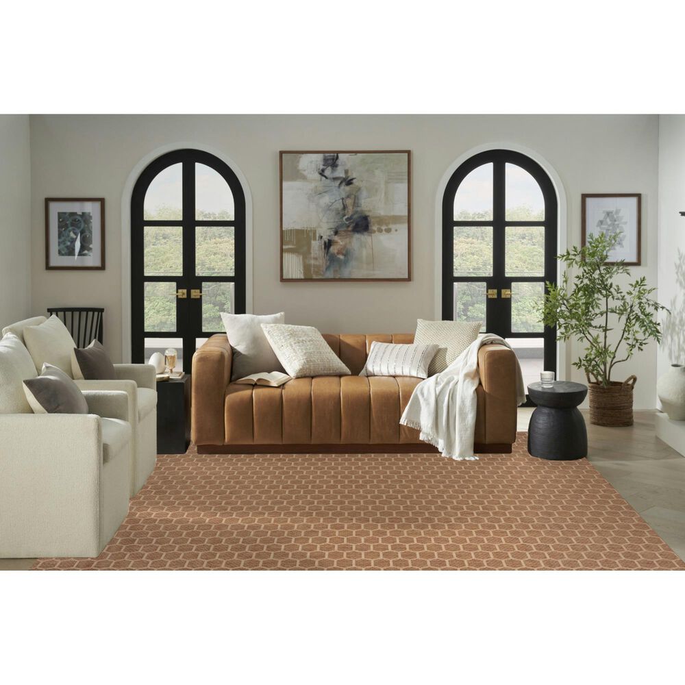 Nourison Twist Reversible 8&#39; x 10&#39; Natural Indoor/Outdoor Area Rug, , large