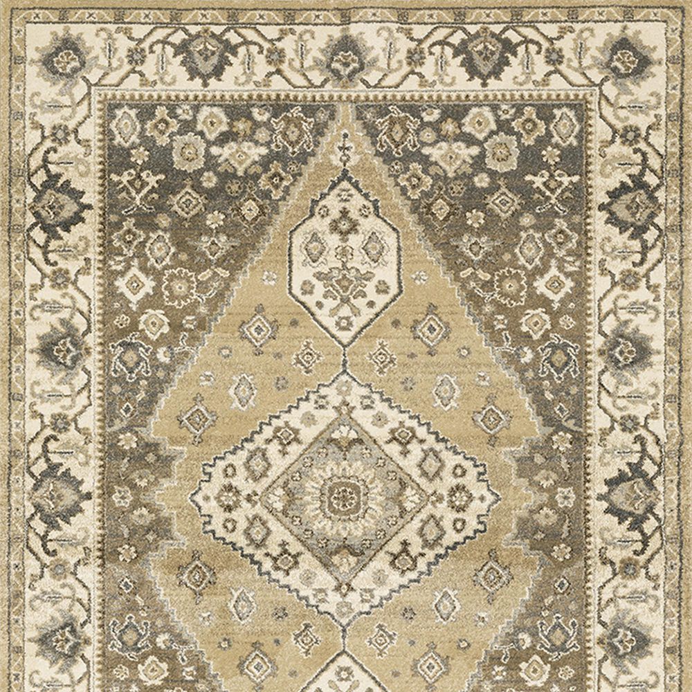 Oriental Weavers Florence Evanston 661I 2&#39;3&quot; x 7&#39;6&quot; Beige Scatter Rug, , large