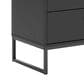 Ashley Socalle 6-Drawer Dresser in Matte Black, , large
