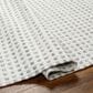 Surya Ariel White, Light Gray and Rust 10" x 14" Area Rug, , large