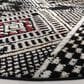 Safavieh Adirondack ADR202Z 6" Round Black and Light Grey Area Rug, , large