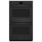 GE Appliances 2-Piece Kitchen Package with Black 30" Smart Built-In Double Wall Oven and Stainless Steel 30" Gas Cooktop, , large