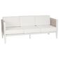 Linon Home Decor Claiborne 3-Seater Outdoor Sofa in White, , large