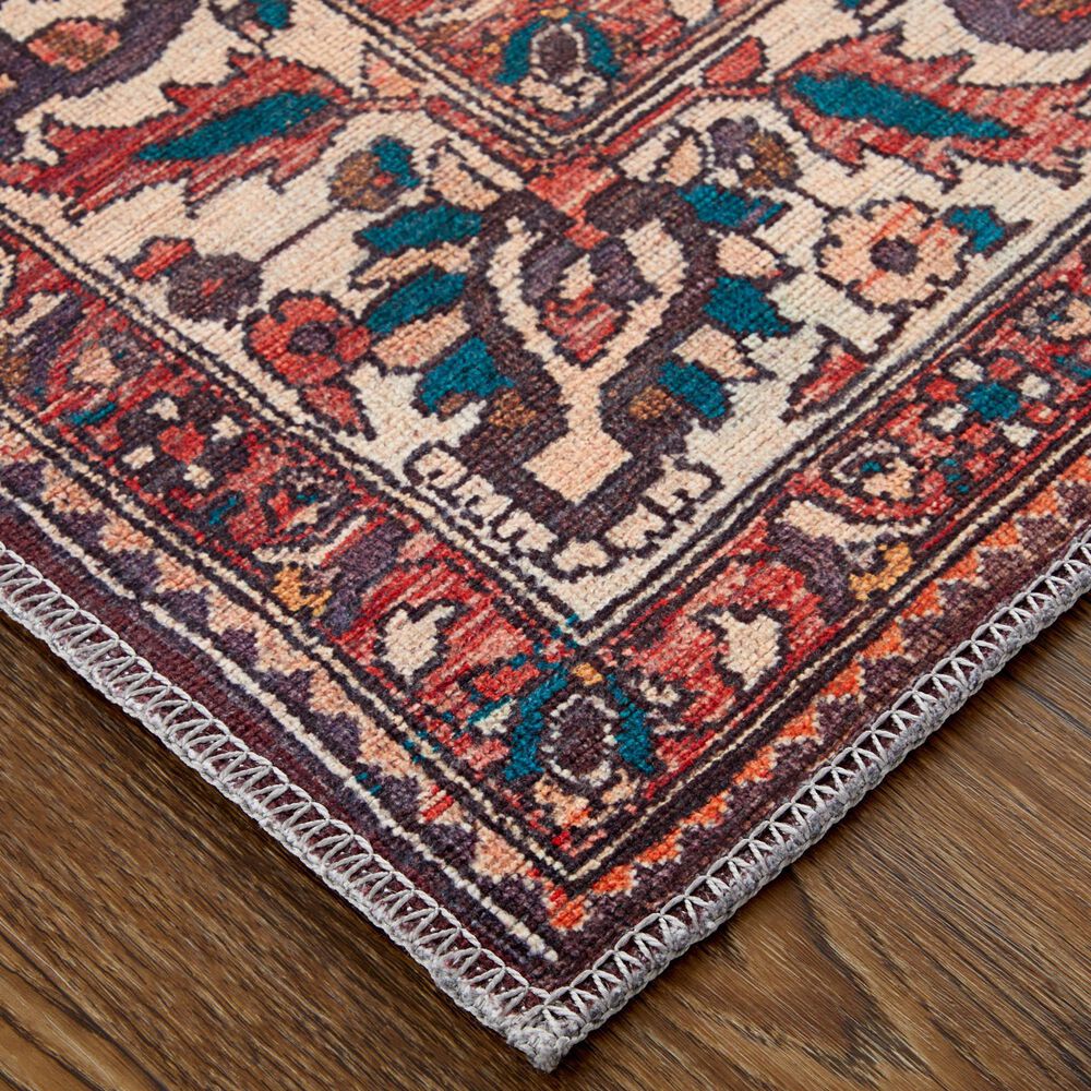 Feizy Rawlins 7&#39;10&quot; x 9&#39;10&quot; Tan and Multicolor Area Rug, , large