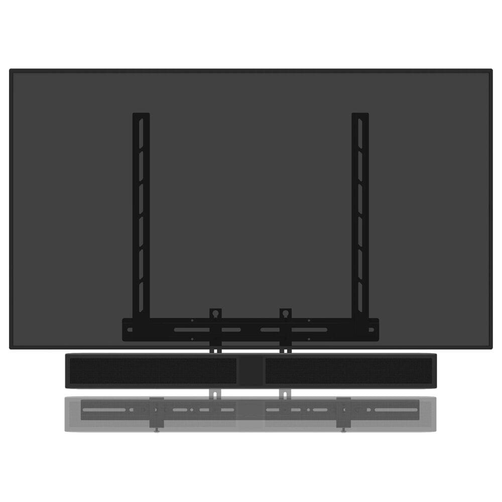 Kanto Premium Universal Sound Bar and TV Wall Mount Bracket in Black, , large